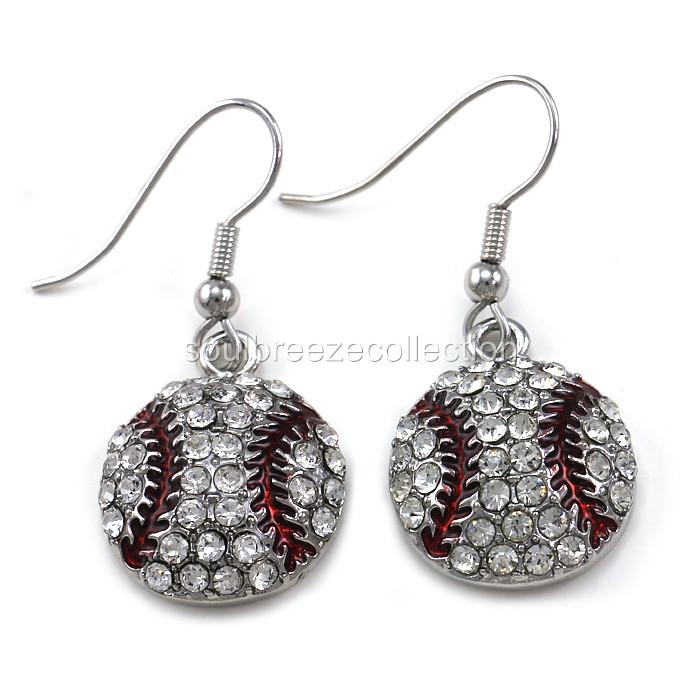 clear earrings for sports near me
