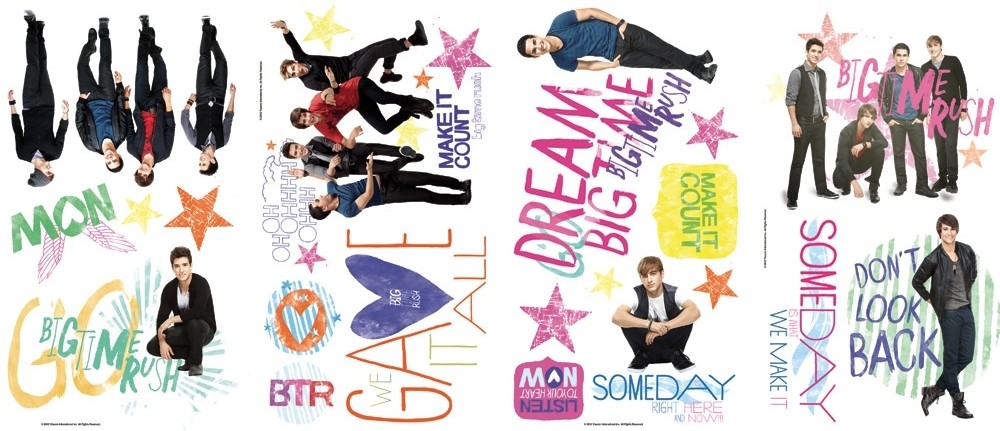Big Time Rush Stickers