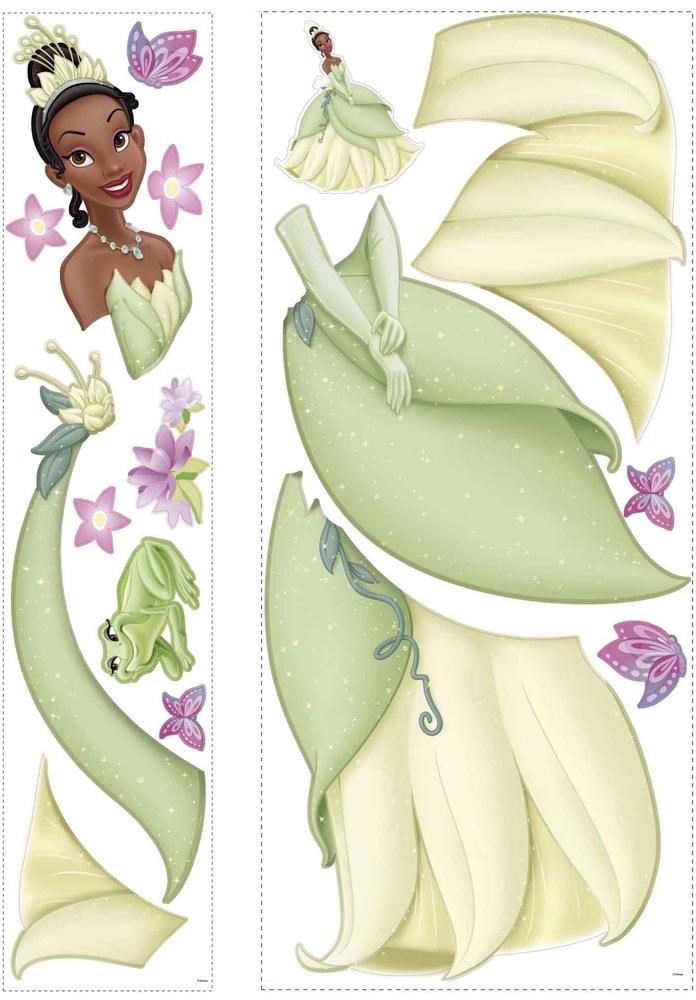 New Giant PRINCESS TIANA WALL DECALS Princess and the Frog Stickers