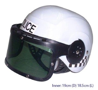 visor police pretend helmet wow hat plastic