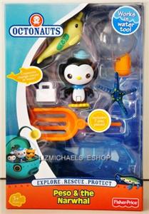 octonauts narwhal toy