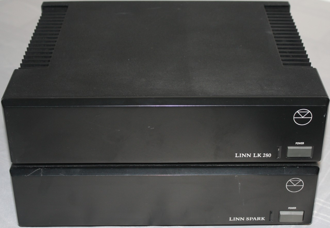 Linn LK280/Spark power amp and power supply with cables