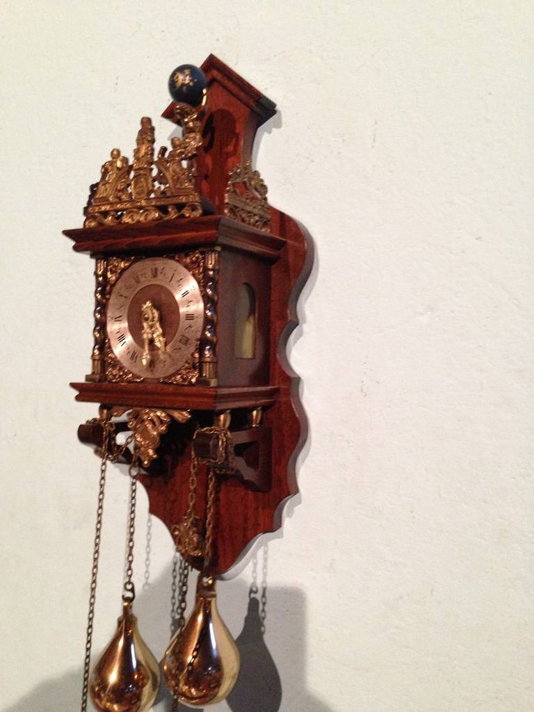 ANTIQUE DUTCH ZAANDAM ZAANSE CLOCK eBay