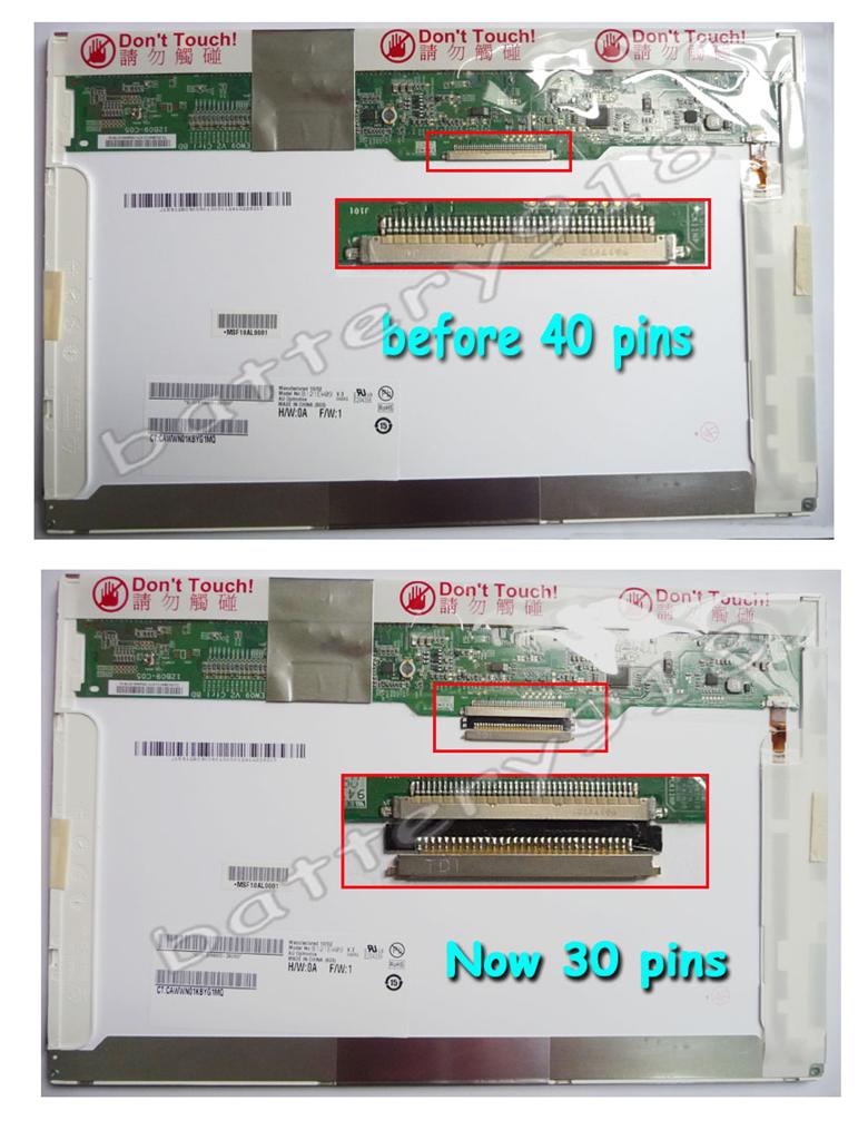 new 12 1 40pin 30pin converter connector adapter for ibm x200 x201 b121ew09 lcd ebay new 12 1 40pin 30pin converter connector adapter for ibm x200 x201 b121ew09 lcd ebay
