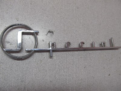 Side Body Emblem 1955 1956 Buick Special 2dr 4dr Wagon