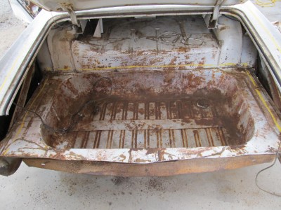 Trunk Rust Repair Panel Floor Pan 1964 Buick Wildcat