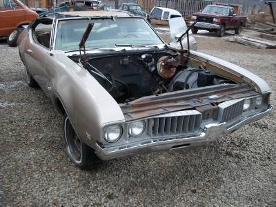 FRONT WIRING HARNESS ENGINE AND LIGHTS 1969 OLDSMOBILE CUTLASS 442 69