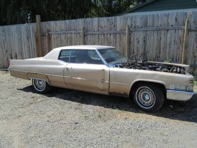 Rain Gutter Roof Edge Set 3 Rh 1969 1970 2dr Cadillac