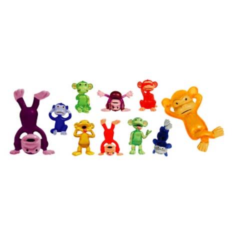 Monkey Figures Plastic Party Favors