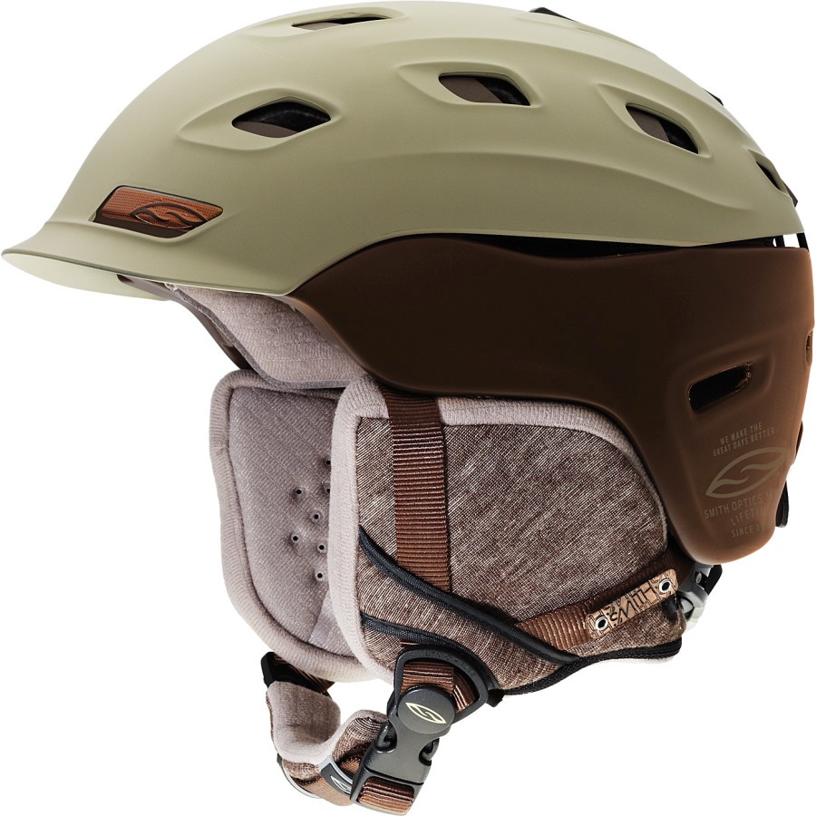 NEW SMITH VANTAGE HELMET Stone Mill/Union brown Size Small/Medium/Large