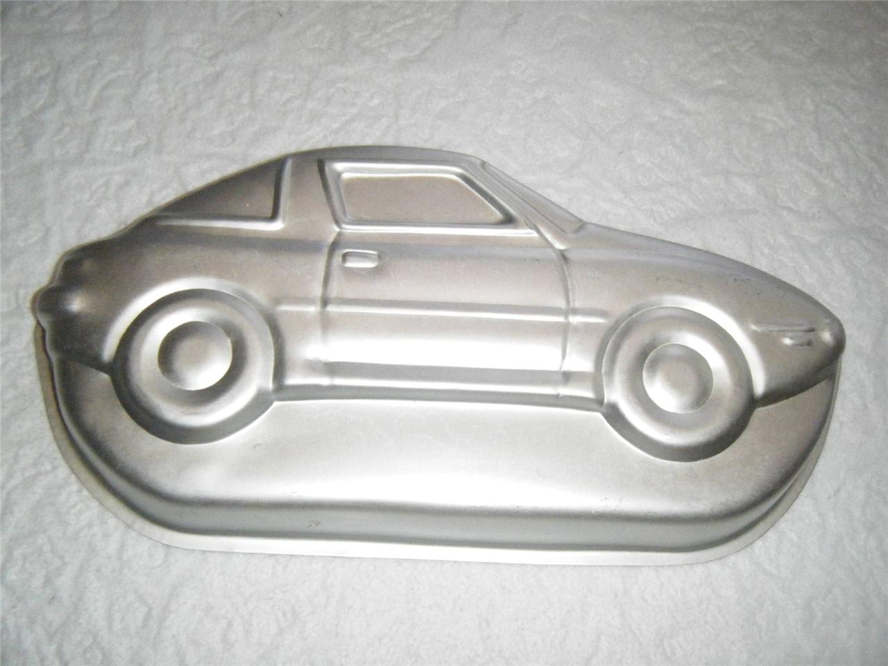 Sports Car Cake Pan 1999 Wilton Aluminum 5021948 Nascar Race Car