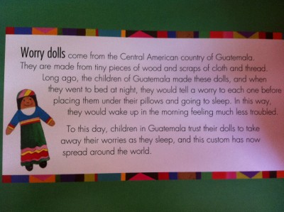 GUATEMALAN WORRY DOLLS - SILLY BILLY BOOK AND 4 DOLLS | eBay