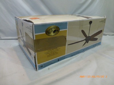 Hampton Bay 904384 Altura 68" Ceiling Fan Oil Rubbed Bronze Remote 407e