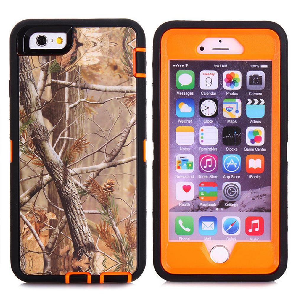 For iPhone 6 & 7 & 7 Plus Case Camouflage Realtree [Clip Fits Otterbox