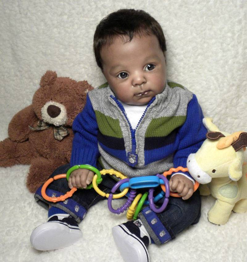 Complete Reborn Starter Beginner Kit, Genesis paints, Mohair, Reborn