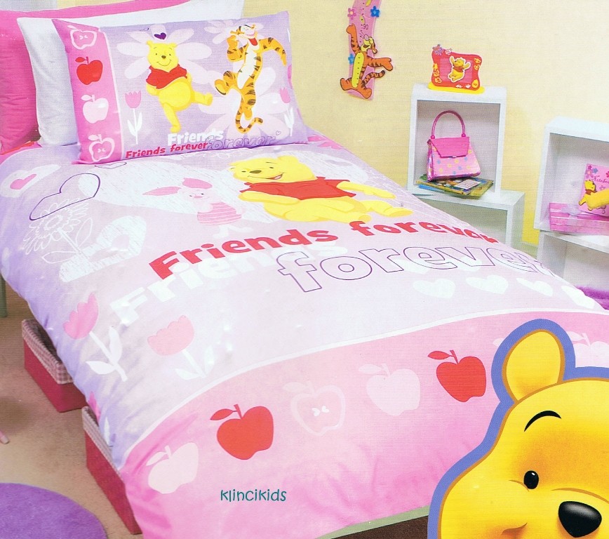 disney winnie the pooh bed quilt duvet doona cover set new ebay disney winnie the pooh bed quilt duvet doona cover set new ebay