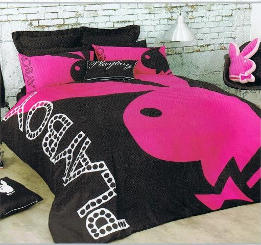 Playboy-Mansion-Playboy-Home-Collection-Bunny-King-Bed-Quilt-Cover-Set ...