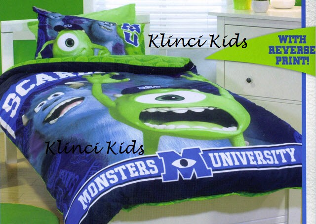 Disney Monsters University Mike Sully Double Full Bed Quilt Image Is Loading Disney Monsters University 039 Mike Amp Sully