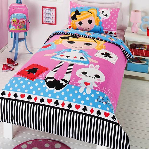 Lalaloopsy "Alice in Loopsyland" Double Full Bed Quilt Duvet Doona
