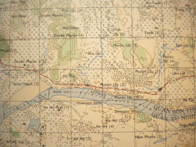 Hill 411 Vietnam map HAPPY VALLEY HILL 54 LZ STINSON 6739 III  eBay