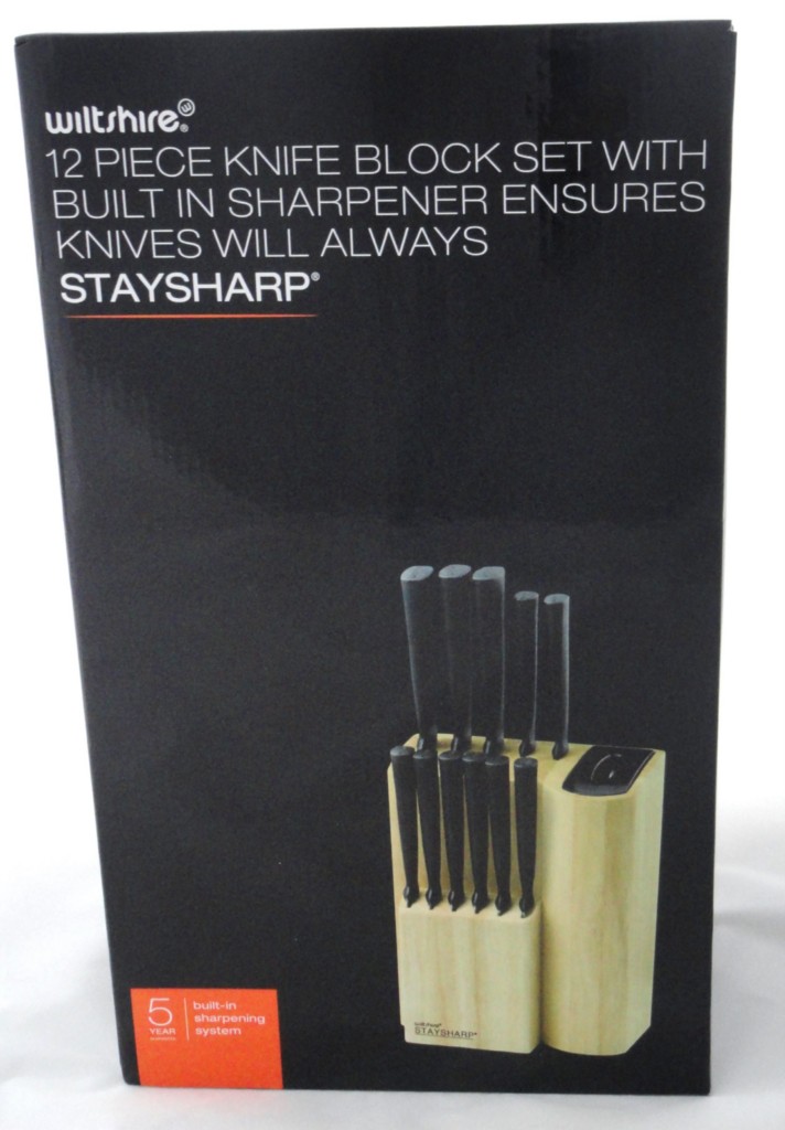 Wiltshire StaySharp 12 pce Knife Block Set + Sharpener eBay