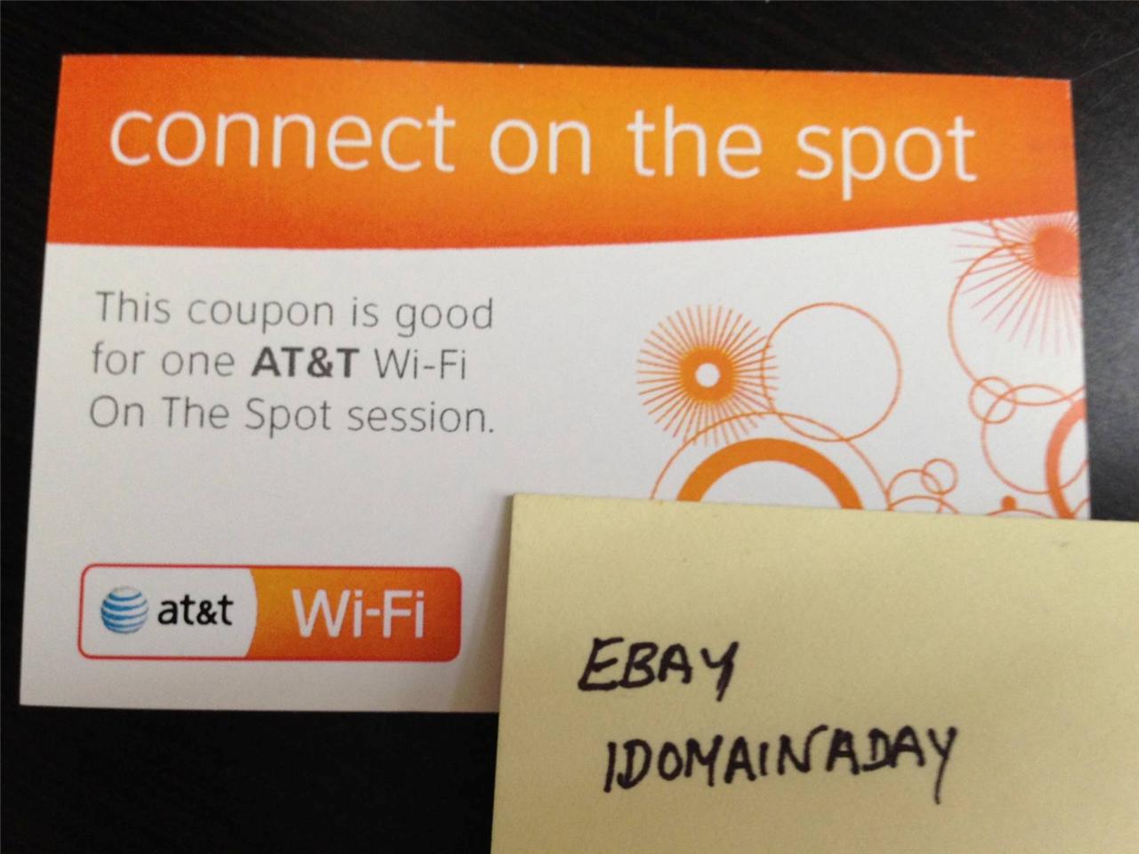 AT&T ATT wifi hotspot Pass Credit Discount coupon promo code
