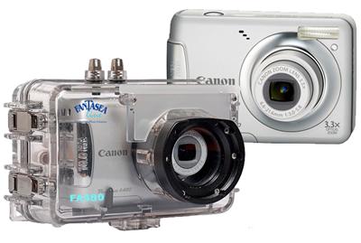 FANTASEA 1387 SET FA-480 UNDERWATER HOUSING+CANON A480
