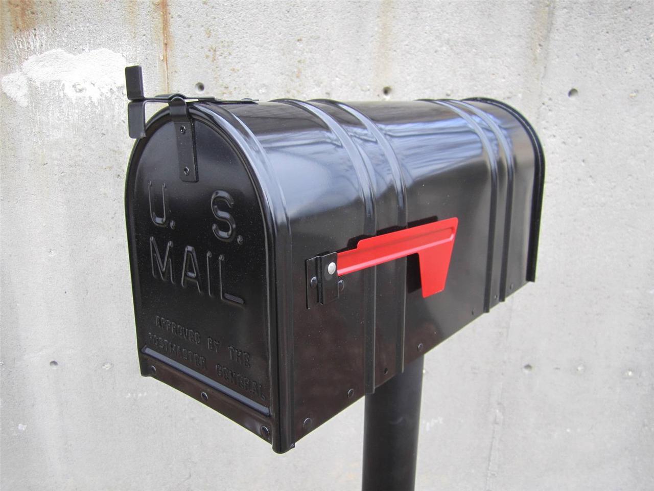 Lockable Secure Standard Medium Size Mailbox including locking mail box