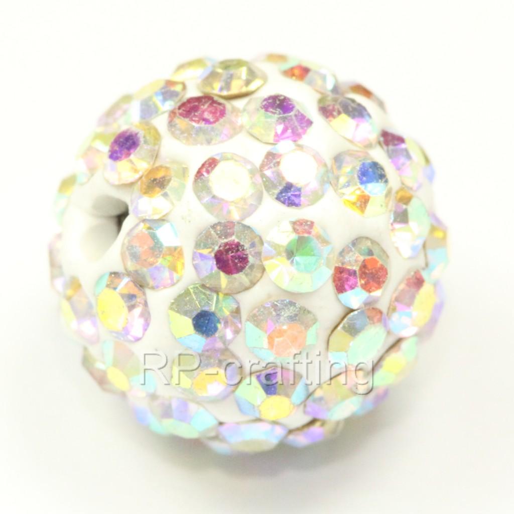 Swarovski Crystal Disco Ball Charm Spacer Beads 12mmU pick colors and