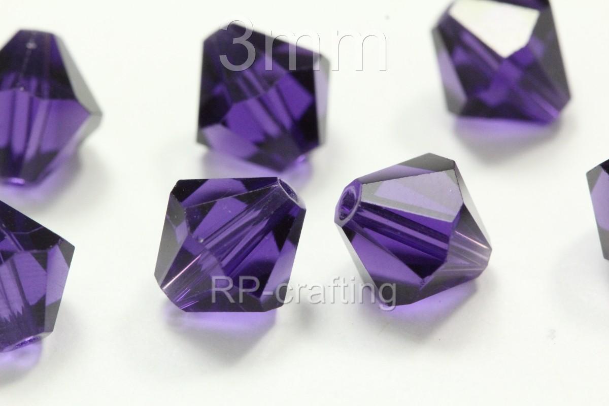 DIY Fashion Jewelry 1000pcs Austria Crystal 3mm bicone beads #5301 U pick colors 