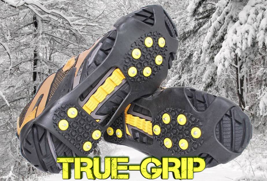 Snow, Ice, Mud Shoe GripsCleatsSpikesCrampons 10 Stud NON SLIP. Fast