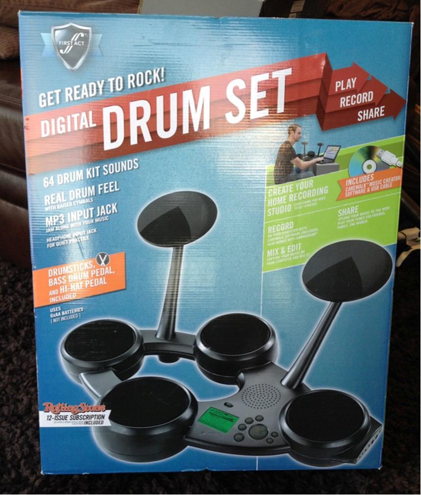 New FIRST ACT ELECTRIC DRUM SETElectronic DigitalMODEL MD975