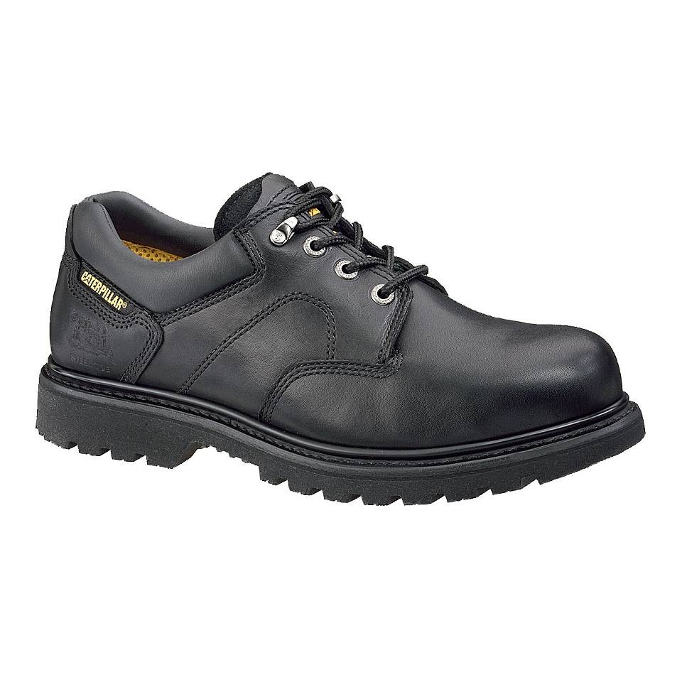 Caterpillar Men's Cat footwear Ridgemont Steel Toe Oxford Shoe Black