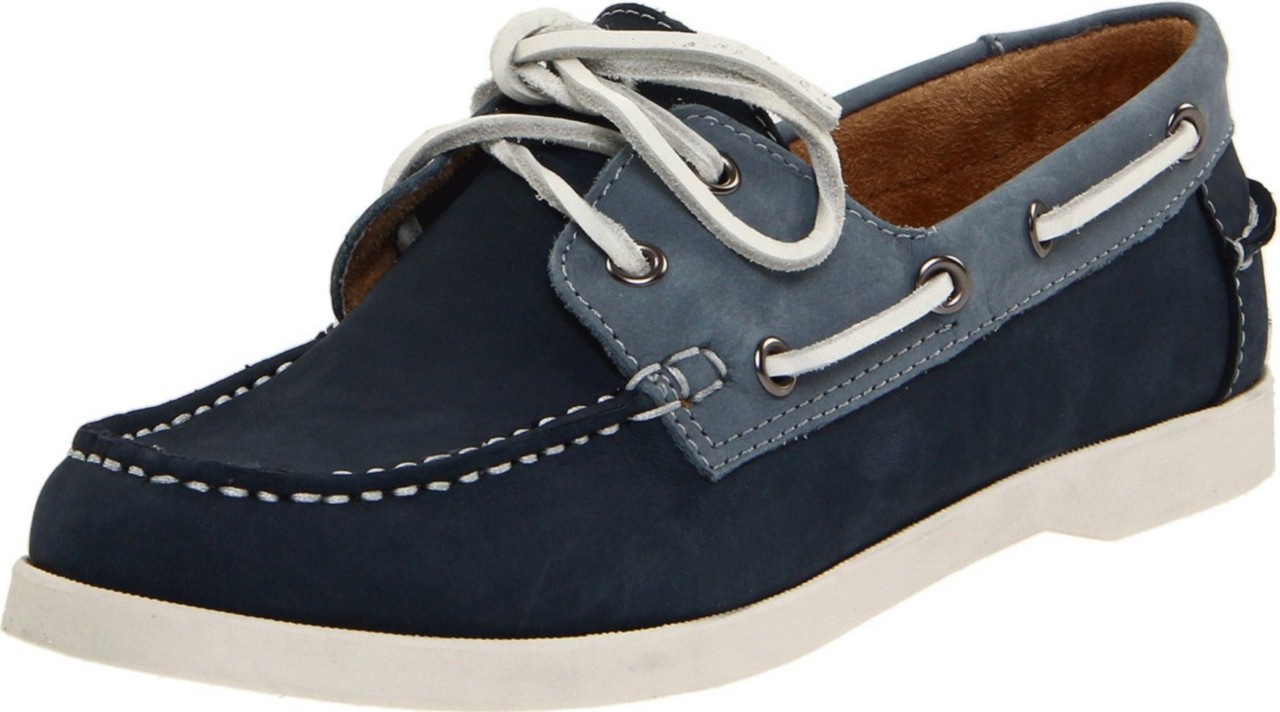 White Mountain Women's Headsail Boat Shoe Oxford Navy Multi Nubuck eBay