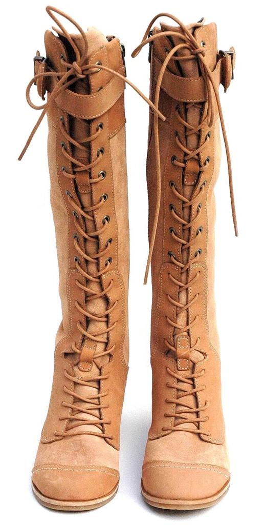 Timberland Women's Rangly 14Inch SideZip LaceUp Suede KneeHigh Boot