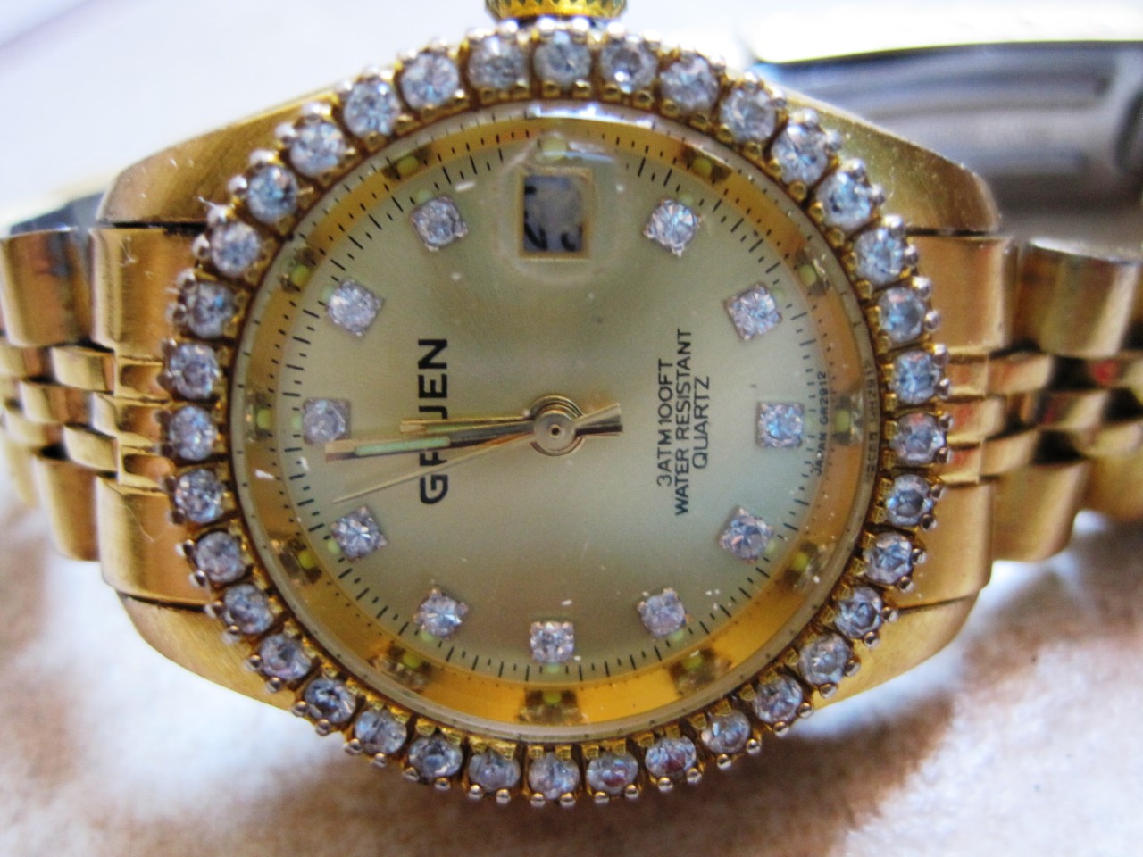 gruen ladies watches with diamonds