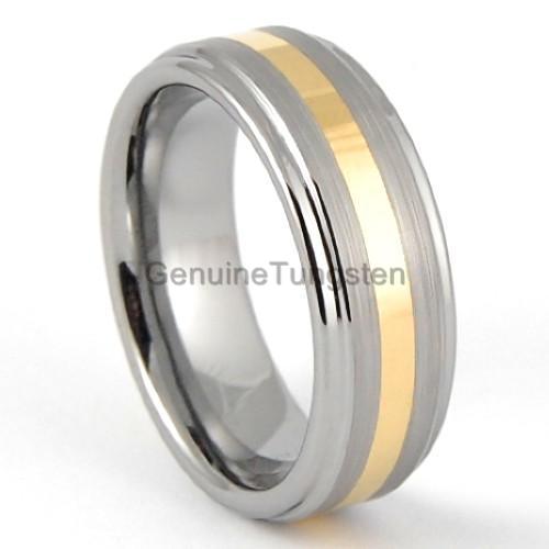 His Her's 8MM 6MM Tungsten Carbide Silver Celtic Knot Wedding Band Ring