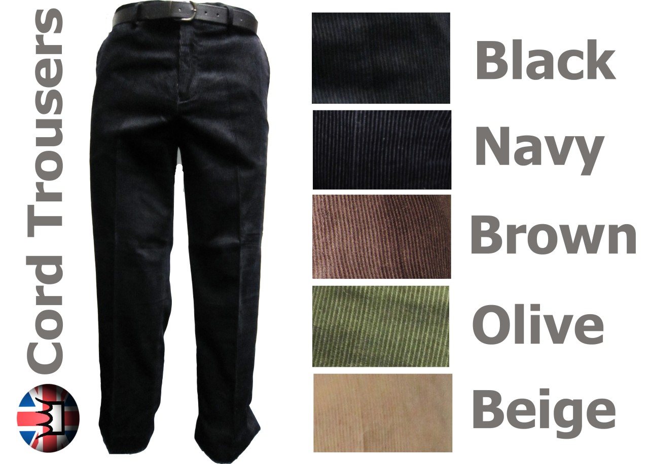 mens cord joggers