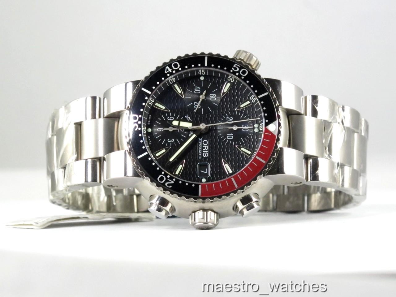 oris titanium diver chronograph