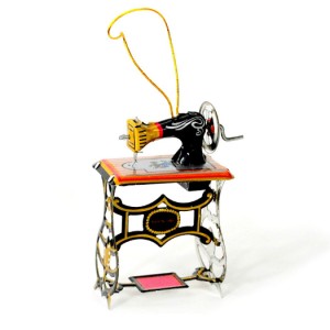 tin toy sewing machine christmas tree ornament 3 quot retro tin toy sewing machine christmas tree ornament 3 quot retro