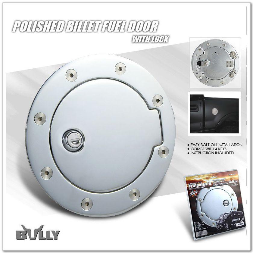 97 03 Ford F150 Lightning Gas Fuel Door Chrome Cover On Popscreen