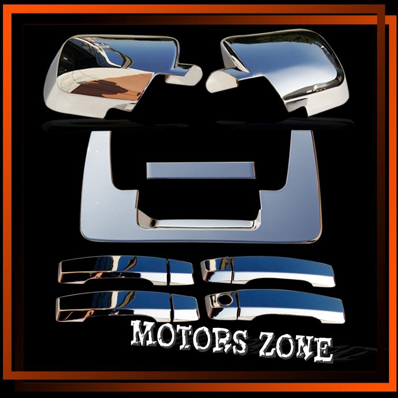 2010 Nissan titan chrome door handles #9