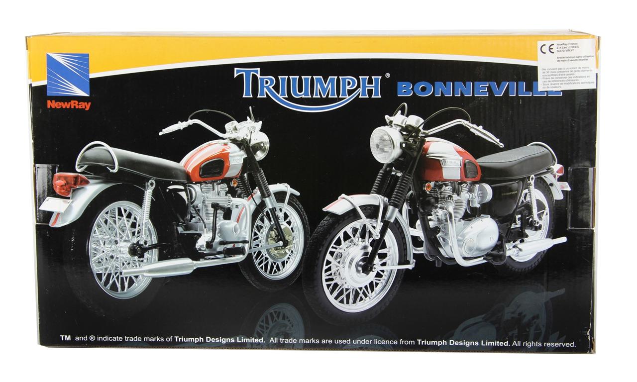 TRIUMPH BONNEVILLE 1.6 SCALE MODEL MOTORBIKE MAISTO eBay