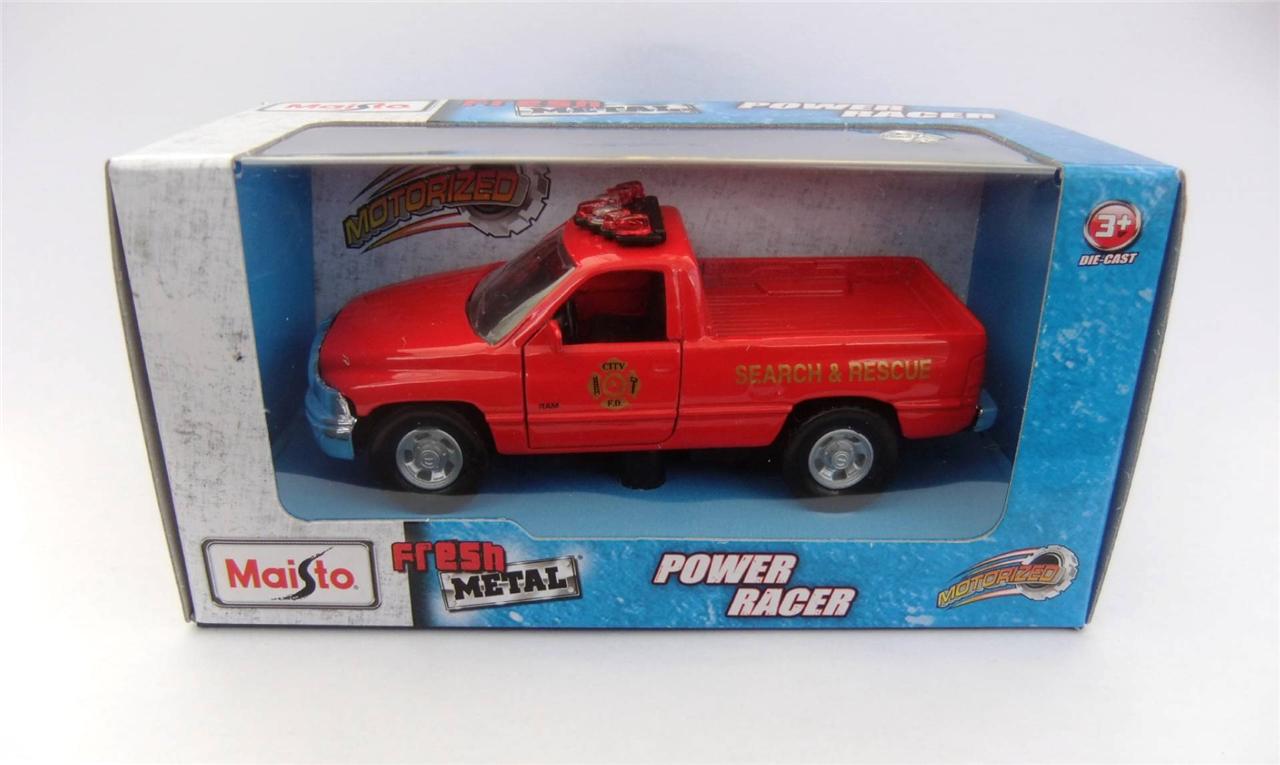 MAISTO DIECAST FRESH METAL POWER RACER CARS 4.5 INCH SCALE PULL BACK