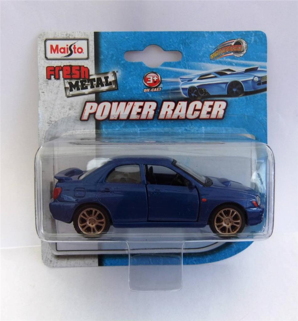MAISTO FRESH METAL POWER RACER DIECAST MODEL CARS PULL BACK/MOTORIZED