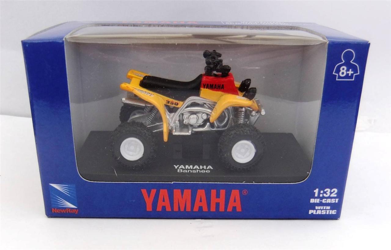 YAMAHA BANSHEE MODEL BIKE MOTORBIKE NEW RAY DIECAST 132 SCALE