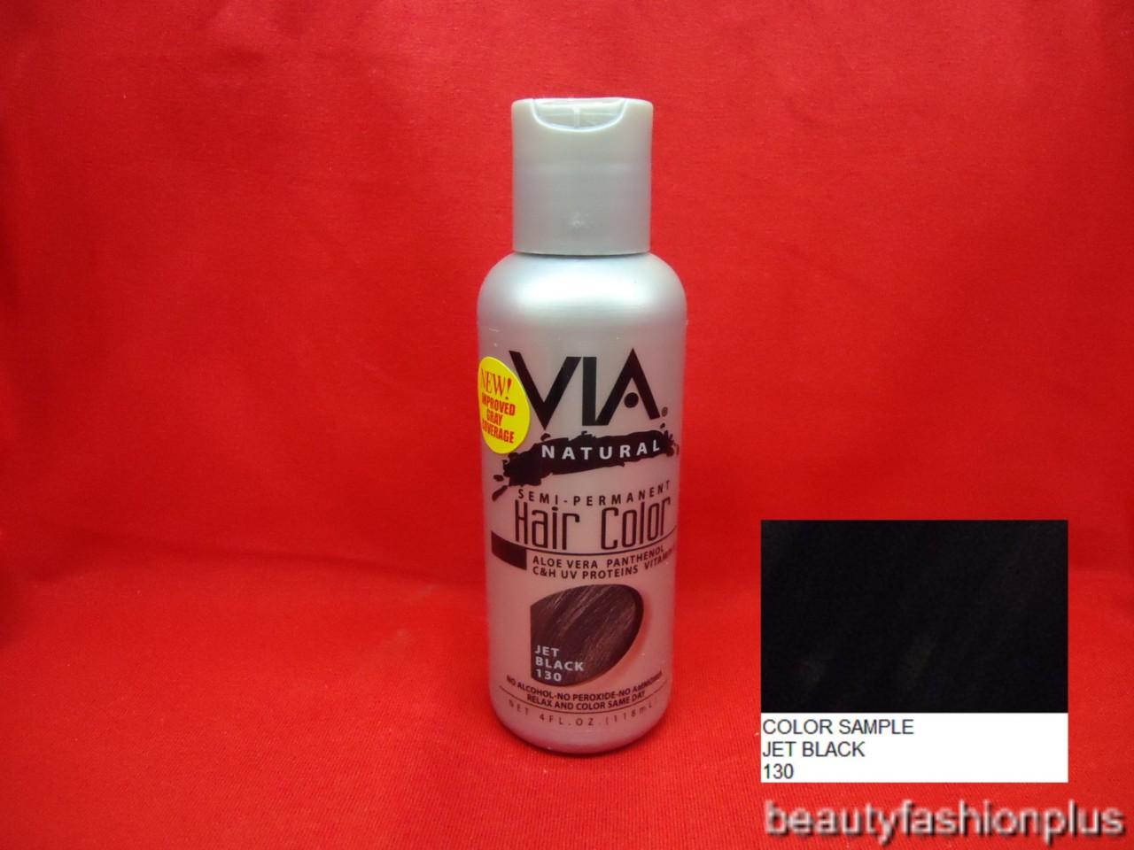 Via Natural Semi Permanent Hair Color 4 oz All Colors | eBay