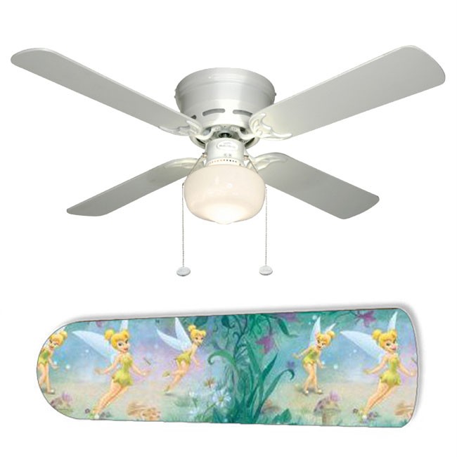 Fairy Tinkerbell 42 Ceiling Fan And Lamp Home Garden