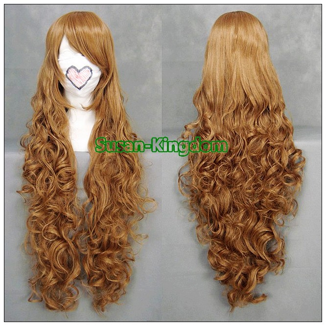 10 colors Fashion Heat Resistant Long Curly Cosplay wigs Costume Party