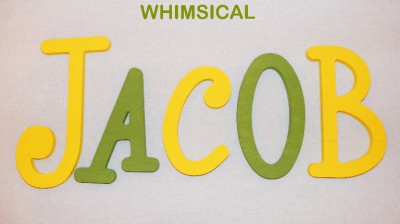 Baby Letters Nursery on Custom Painted Wooden Letters Nursery Wall Decor Baby Ebay